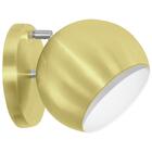 Arandela Retrô Bola Touch Banheiro Corredor Sacada Dourado