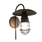 Arandela Retrô Chapéu Marrom