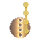 Arandela Ribalta Dourada Led 20w Branco Quente Bella St2848