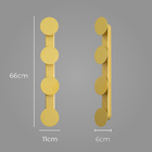 Arandela Ribalta Dourada Led 20w Branco Quente Bella St2848