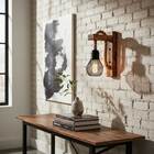 Arandela Rustica Cordão 29cm 1e27 La0027 Delis