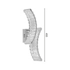 Arandela Sindora Dcb02919 Led Cromada Bivolt