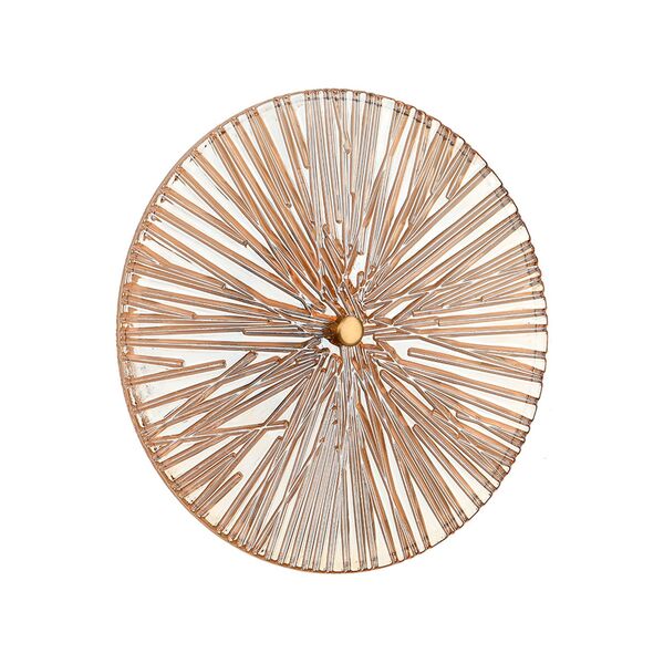 Arandela Skylight Toffee 3103 Dourada Led Bivolt Dourado/ambar