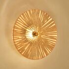 Arandela Skylight Toffee 3103 Dourada Led Bivolt Dourado/ambar