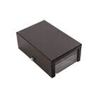 Arandela Slim 2 Focos Alumínio Marrom P/g9 Externa Parede Mur