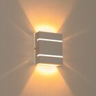 Arandela Slim Interna / Externa Branco Alumínio 2 Frisos Mode