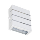 Arandela Slim Interna E Externa Alumínio 3 Friso Moderna Bran