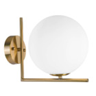 Arandela Sobrepor Dubai Globo Ouro G9 Blumenau