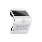 Arandela Solar Led 1,5w 6500k Ip65 Sensor Movi. Preta Demi
