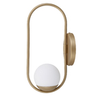 Arandela Sole Oval Simples Dof