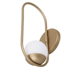 Arandela Sole Oval Simples Dof