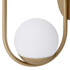 Arandela Sole Oval Simples Dof