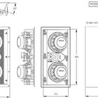 Arandela Som Ambiente Home Theater Angulada 140wmus Bsa Rt6a