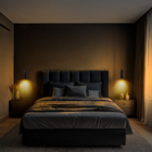 Arandela Spot Articulado Parede Head 15cm Preto