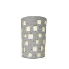 Arandela de Parede em Cerâmica Square Cimento Alfaluz