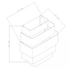 Arandela Suica Conti Iluminação Branco Brilho