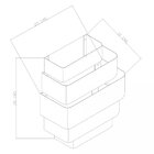 Arandela Suica Woods! Rosa Bebê