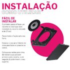 Arandela Suporte Quadrado De Embutir No Teto Gesso Compatível