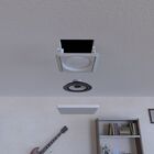 Arandela Suporte Quadrado De Embutir No Teto Gesso Compatível