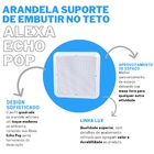 Arandela Suporte Stand De Embutir No Teto Compatível Com Amaz