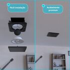 Arandela Suporte Stand De Embutir No Teto Linha Lux Compatíve