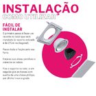 Arandela Suporte Stand De Embutir No Teto Linha Lux Compatíve