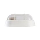 Arandela Tartaruga 1xe27 Com Grade Branca Autovolt Demi