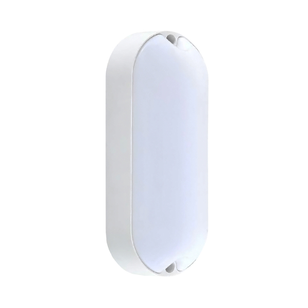 Arandela Tartaruga Branca 21cm Ip65 Led 15w 6500k Bivolt