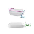 Arandela Tartaruga Led 15w Bivolt Branco Quente St2051