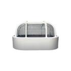 Arandela Tartaruga Oval Branca Utron