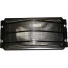 Arandela Tartaruga Pirâmide Retangular 21cm Alumínio E-27 1 L