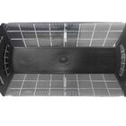 Arandela Tartaruga Prisma Preta Utron