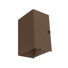 Arandela Taschibra Duo G9 Alumínio Bivolt Marrom