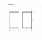 Arandela Taschibra G9 Constellation Capella L0v Bivolt Marrom