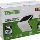 Arandela Taschibra Solar Sunshine 5w As3 Com Sensor De Presen