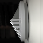 Arandela Taschibra Tartaruga Ttc02 Alumínio E27 Uso Externo I