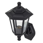 Arandela Termoplástico Preta IP40 com Suporte Dital