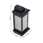 Arandela Toscana Preto IP44