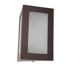 Arandela Triangular Em Alumínio Parede Muro Externa E Interna