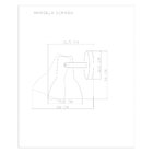 Arandela Ucrania Woods! Rosa Bebê