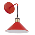 Arandela Vermelha Metal Pereti Inspire