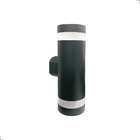 Arandela Vitro Tube 18w 2700k Ip65 Preta Lm2230 2700k