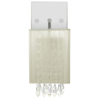 Arandelas Quadrada Cganza Maravilhosa Bege