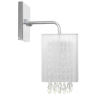 Arandelas Quadrada Cganza Maravilhosa Branca