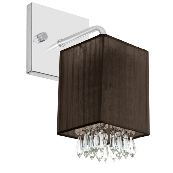 Arandelas Quadrada Cganza Maravilhosa Marrom Leroy Merlin