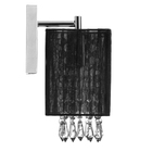 Arandelas Quadrada Cganza Maravilhosa Preto