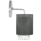 Arandelas Redonda Cganza Super Elegante Cinza