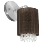 Arandelas Redonda Cganza Super Elegante Marrom