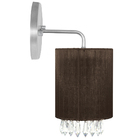 Arandelas Redonda Cganza Super Elegante Marrom