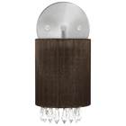 Arandelas Redonda Cganza Super Elegante Marrom